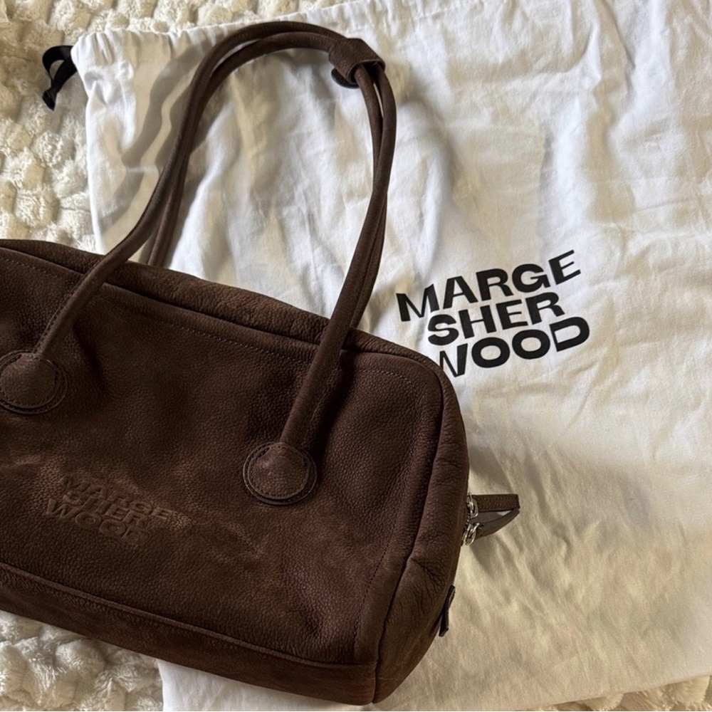 Margesherwood Soft Boston Nubuck Shoulder Bag